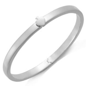 Kate Spade Silver Heart Bangle